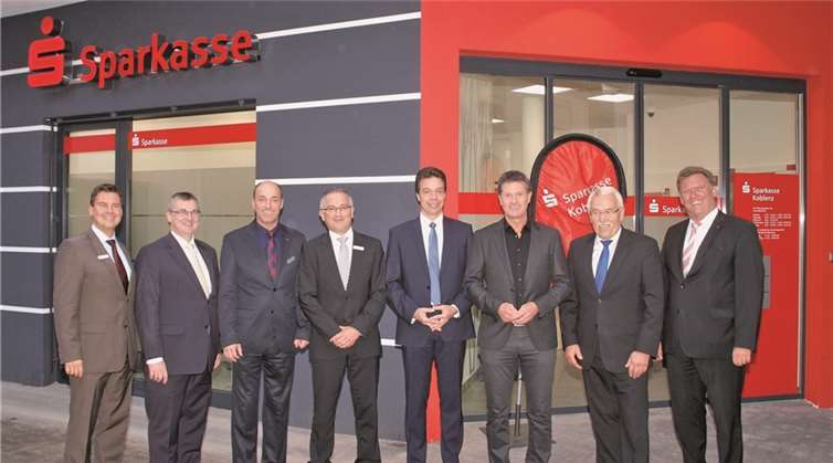 Die Sparkassenfiliale in Güls bekam jetzt neue Räumlichkeiten an einem neuen Standort.US