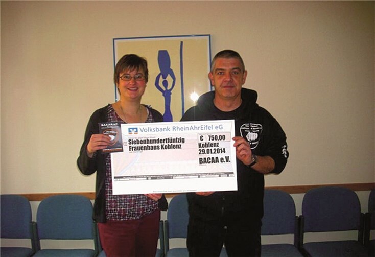 Die Spende kann das Frauenhaus in Koblenz gut gebrauchen. privat