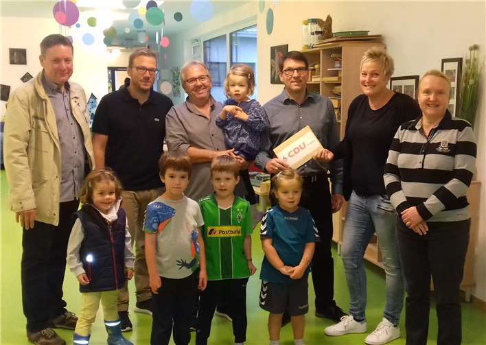 Die Spende kommt den Kindern des Kindergartens zugute. Foto: privat