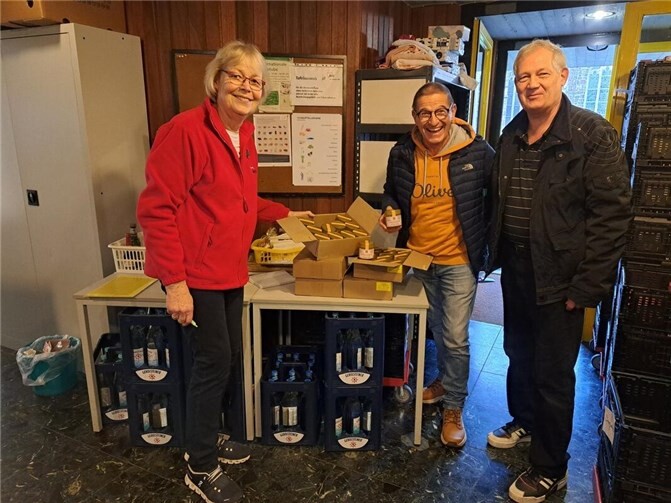 Die Spende wurde dankbar von der Tafel in Bad Honnef entgegen genommen.  Foto: privat