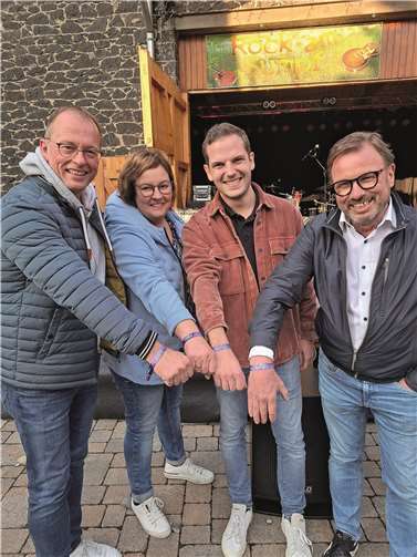 Die Spendenbändchen fanden großen Anklang.