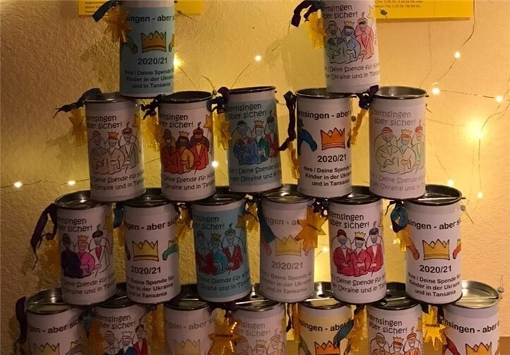 Die Spendendosen wurden auch in diesem Jahr gut gefüllt. Foto: privat