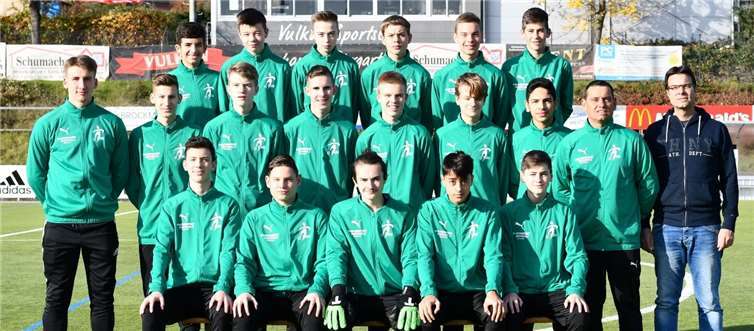 Die Spieler der B1-Jugend. Foto: privat
