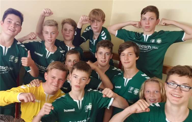 Die Spieler der C1 konnten sich zurecht über ihre großen Erfolge freuen. Foto: privat