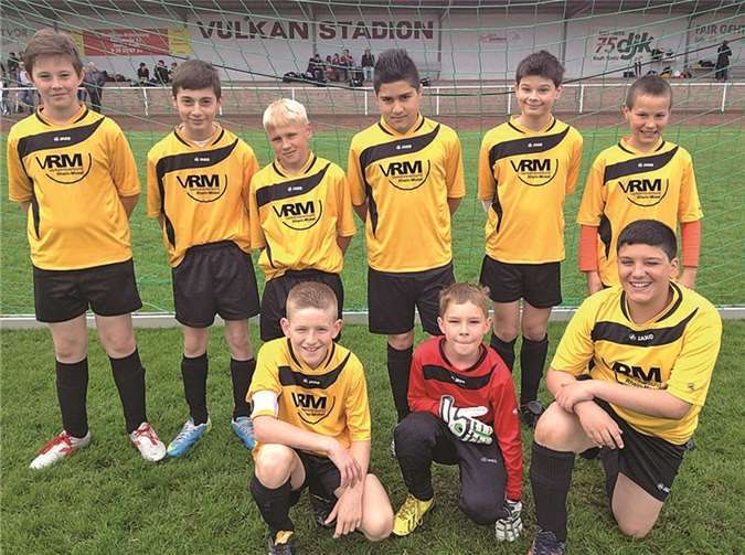 Die Spieler der D-Jugend des SC Rhein-Ahr Sinzig.Privat