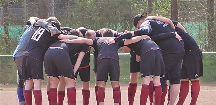 Die Spieler der Hertha wurden nach einer starken Leistung erst im Elfmeterschießen geschlagen.privat