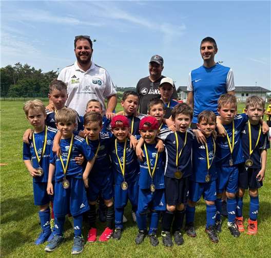 Die Spieler der SG Bad Breisig beim Funino-Turnier der Grafschafter SG.  Foto: privat