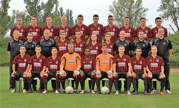 Die Spieler des SV Urmitz werden ein tolles Spiel gegen die U19 von Eintracht Frankfurt liefern.Privat