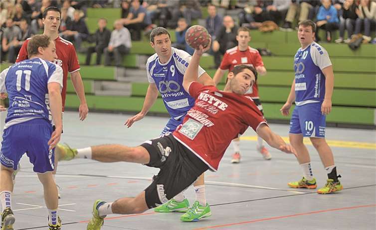 Die Spieler des TV Mülheim erkämpften viele Tore. Bernd Hunder