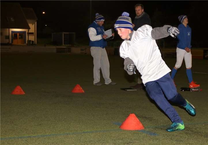 Die Spieler mussten ihre Fähigkeiten zeigen.