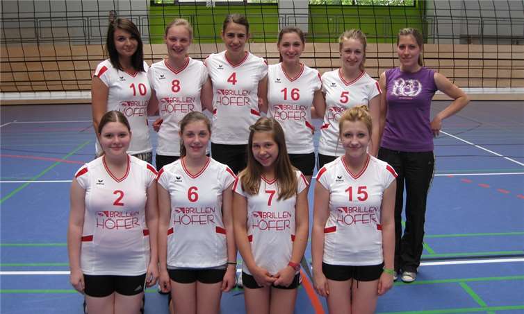 Die Spielerinnen der VCN77-III-Bezirksklasse