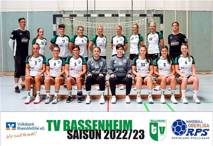 Die Spielerinnendes TV Bassenheim.  Foto: TV Bassenheim