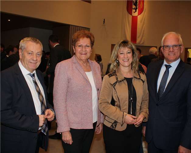 Die Spitze der Kreis-CDU konnte zum Neujahrsempfang Ministerin Monika Bachmann als Ehrengast begrüßen.