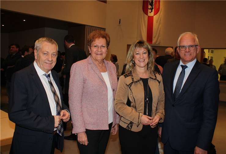 Die Spitze der Kreis-CDU konnte zum Neujahrsempfang Ministerin Monika Bachmann als Ehrengast begrüßen.