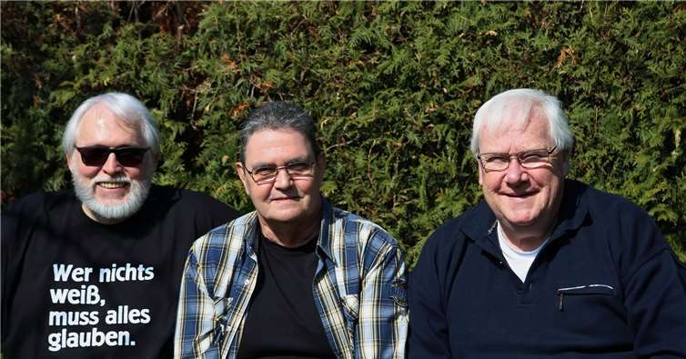 Die Spitzenkandidaten für die VG Brohltal (v.l.) Winfried Heinzel, Listenplatz 1, Rentner, Burgbrohl, 65 Jahre, Hans Mohr, Listenplatz 2, Rentner, Wassenach, 65 Jahre, Wolfgang Herriger, Listenplatz 3, Rentner, Wassenach, 70 Jahre. Foto: Privat