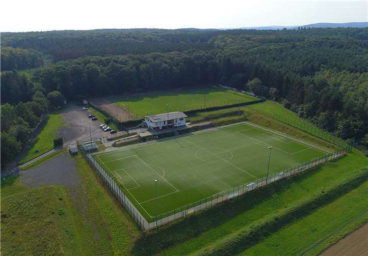 Die Sportanlagen der Grafschafter Spielvereinigung sind derzeit verwaist. Foto: privat