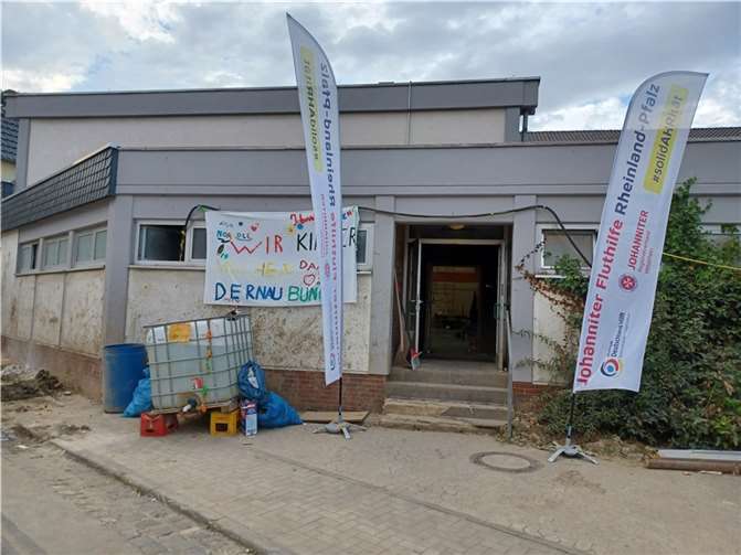 Die Sporthalle in Dernau. Foto: WITE