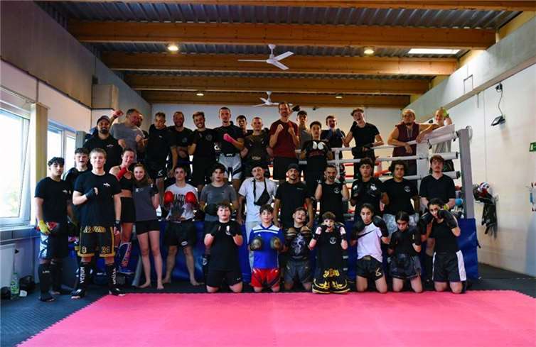 Die Sportler des Sparringtags  Fotos: Outcast Fighting e.V.