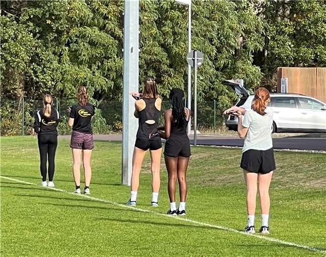 Die Sportler durchliefen diverse Belastungstests.