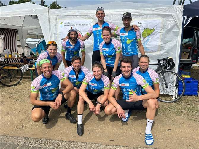 Die Sportler erradelten 1490 km.  Foto: privat