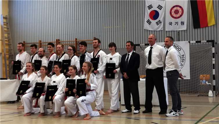 „Die Sportler haben sich für ihre jahrelange Arbeit belohnt“, so der Leiter der Gruppe, Matthias Schneider. privat