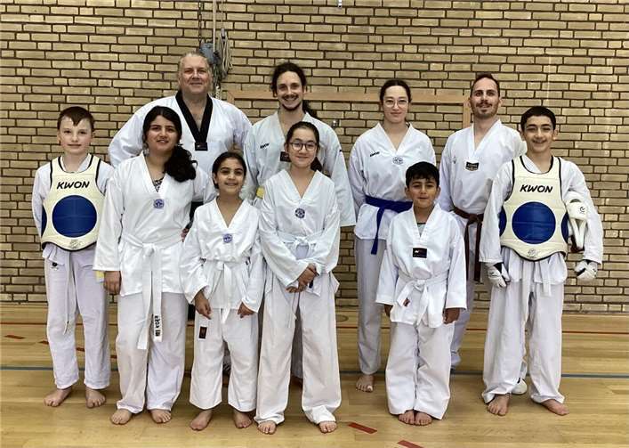 Die Sportler in Bad Kreuznach.Foto:privat