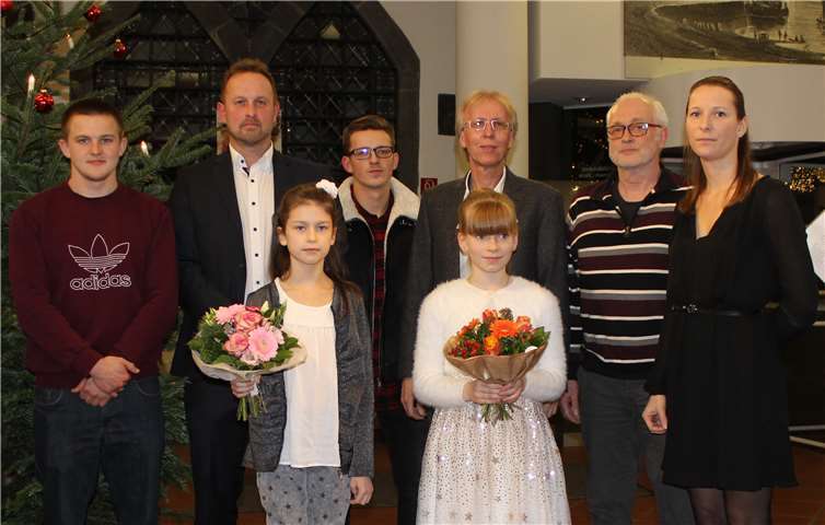 Die SportlerInnen wurden für ihre guten Leistungen ausgezeichnet. privat