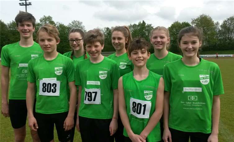 Díe Sportlerinnen und Sportler des TuS Roland Brey stiegen stark in die neue Saison ein.privat