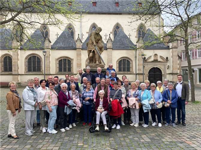 Die St. Hubertus Schützenbruderschaft Roßbach und die St. Sebastianus Schützenbruderschaft Waldbreitbach unternahmen einen gemeinsamen Vereinsausflug.  Foto: Patric Schützeichel