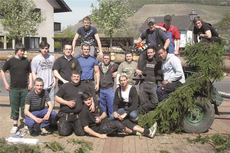 Die St. Mauritius-Junggesellen aus Heimersheim.-rere-