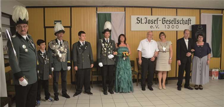 Die St. Sebastianus-Schützen feierten ihren Königsball. privat