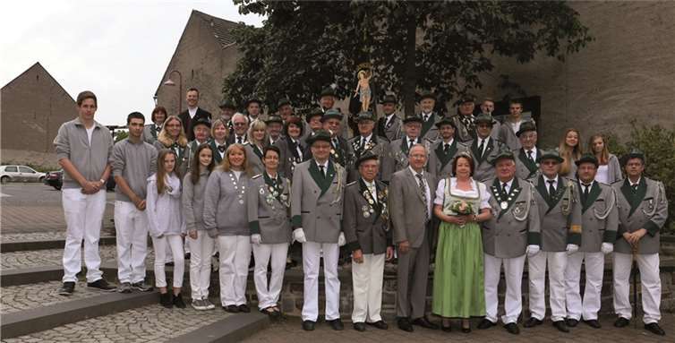 Die St. Sebastianus Schützenbruderschaft Nickenich freut sich auf das Bezirksbundesfest.privat
