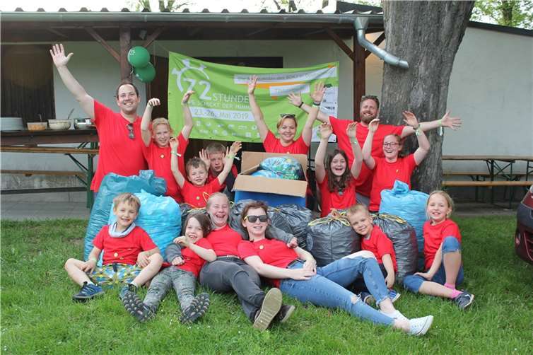 Die St. Sebastianus Schützenjugend Ersdorf-Altendorf renoviert bei der diesjährigen Sozialaktion den Pfarrhof von St. Jakobus d. Ä. in Meckenheim-Ersdorf.  Foto: Christian Klein