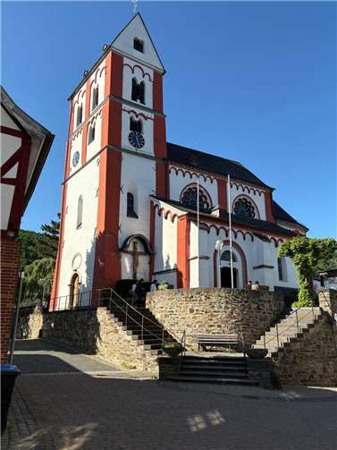 Die St.-Viktor-Kirche in Oberbreisig.