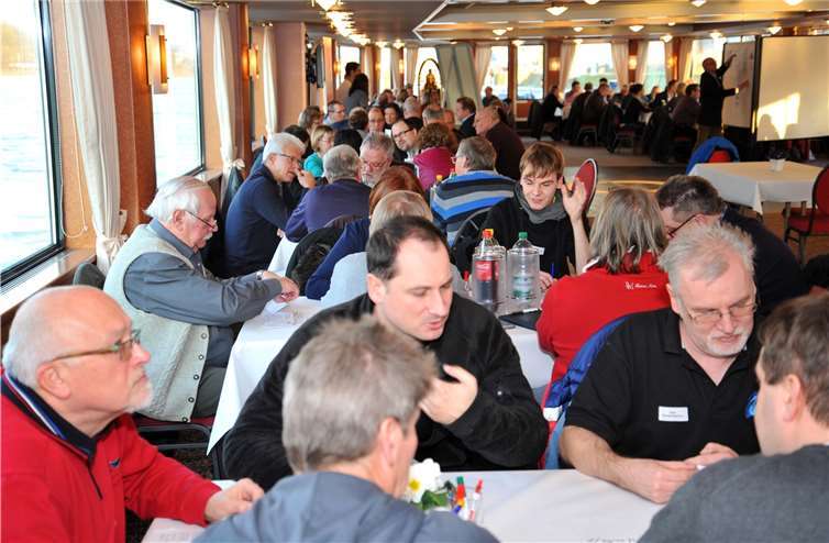 Die Stadt Andernach freute sich über die große Resonanz beim World-Café auf dem Schiff MS Vallendar.