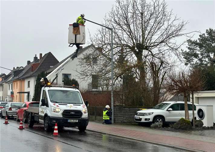 Die Stadt Andernach rüstet ihre Straßenbeleuchtung auf moderne LED-Technologie um.  Foto: Stadtverwaltung Andernach / Regina Unruh