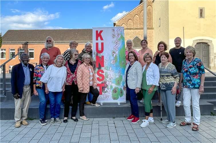 Die Stadt Meckenheim begrüßt bereits zum sechsten Mal in Folge die Ausstellung der Meckenheimer Künstlerprojektgruppe in ihrem Ratssaal.  Foto: privat