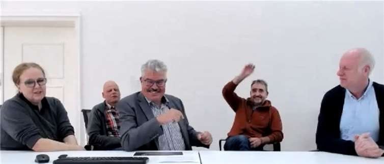 Die Stadt Mendig konnte das erste Mal persönlich mit den Host-Town Gästen im Süd-Sudan sprechen.  Fotos: Stadt Mendig