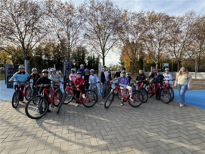 Die Stadt Sinzig unterstützt die Fahrrad-AG der Barbarossaschule. Foto:privat