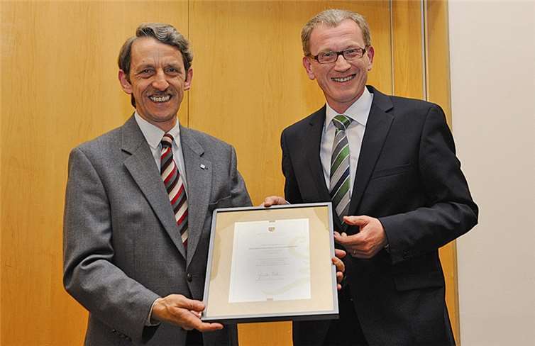 Die Stadt spendete einen beachtlichen Betrag zum Jubiläum.