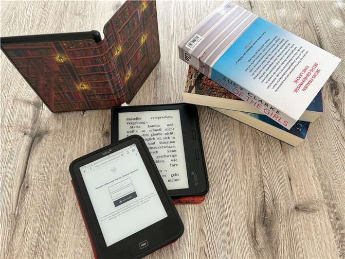 Die Stadtbücherei hält ein breites Angebot an eBooks für Kinder und Erwachsene bereit. Foto: Eva Dreiser /Stadtverwaltung Lahnstein