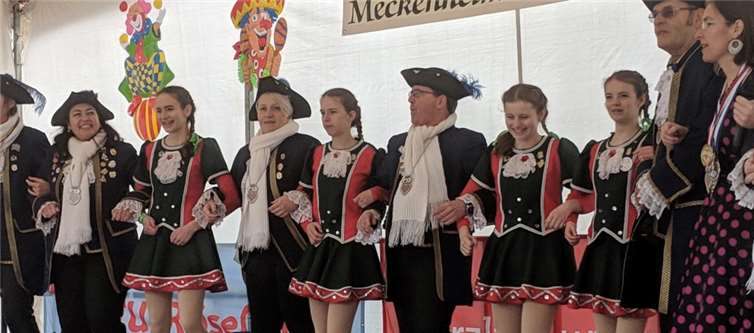 Die Stadtgarde und die KG Merl.
