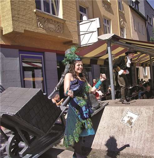 Die Stadtgeschichte wird lebendig.Stadt Neuwied