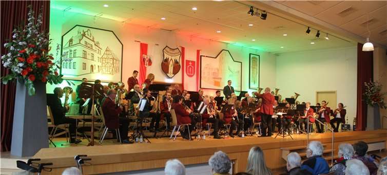 Die Stadtkapelle Münstermaifeld bot beste musikalische Unterhaltung.  Fotos: Stadtkapelle Münstermaifeld