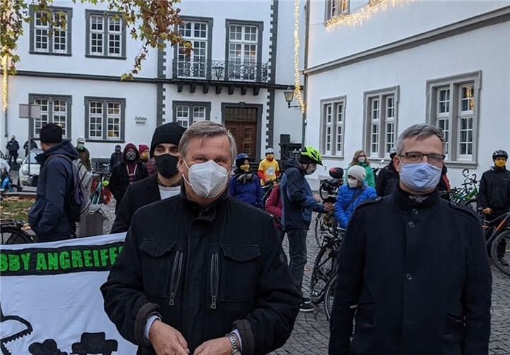 Die Stadtratsfraktion Bündnis90/Die Grünen unterstützt die Initiative "Radentscheid Koblenz". Foto: Bündnis 90/Die Grünen Koblenz