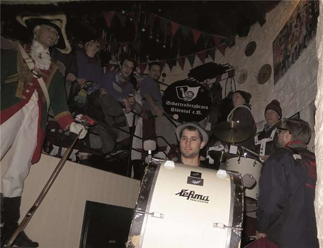 Die Stadtsoldaten hatten für die Schartenberhexen eigens ihren Turm geöffnet.