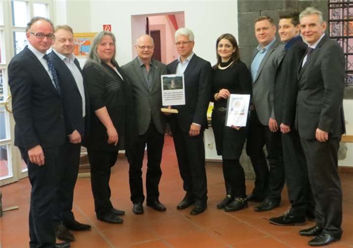 Die Stadtspitze sowie die Projektverantwortlichen und -beteiligten freuen sich auf ein sicherlich fruchtbares „World-Café“. MKA