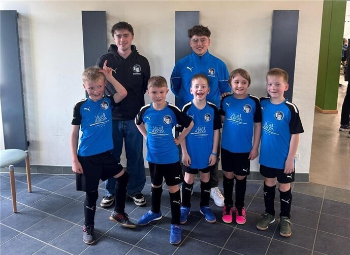 Die Stadtteilkids der F1 zeigten wieder tollen Fußball unter der Leitung von Max Seifert und Gideon Lenz.  Foto: privat