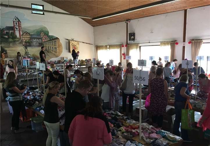 Die Stände in der Sängerhalle waren gut besucht.privat