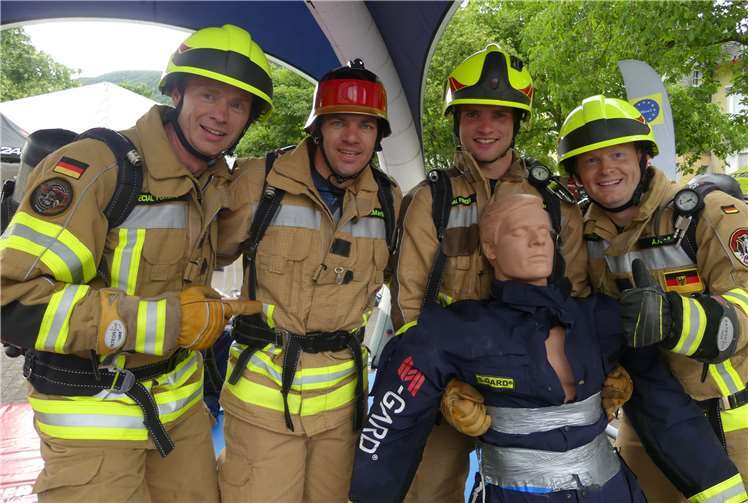 Die Staffel der heimischen Kaifenheimer Firefighters überzeugte erneut mit einer tollen Leistung.